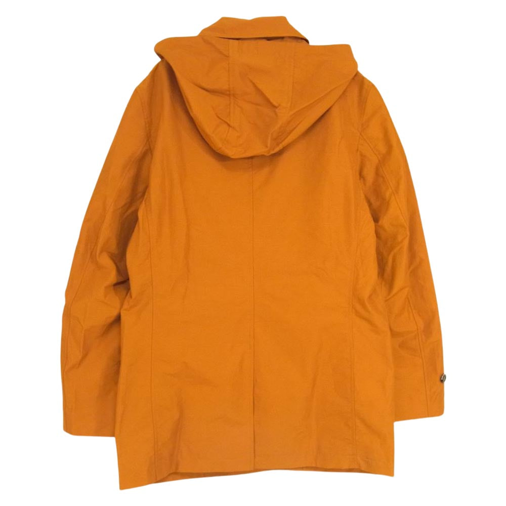 Eddie Bauer エディー・バウアー テフロン加工 ナイロン ハーフコート オレンジ系 XS【中古】