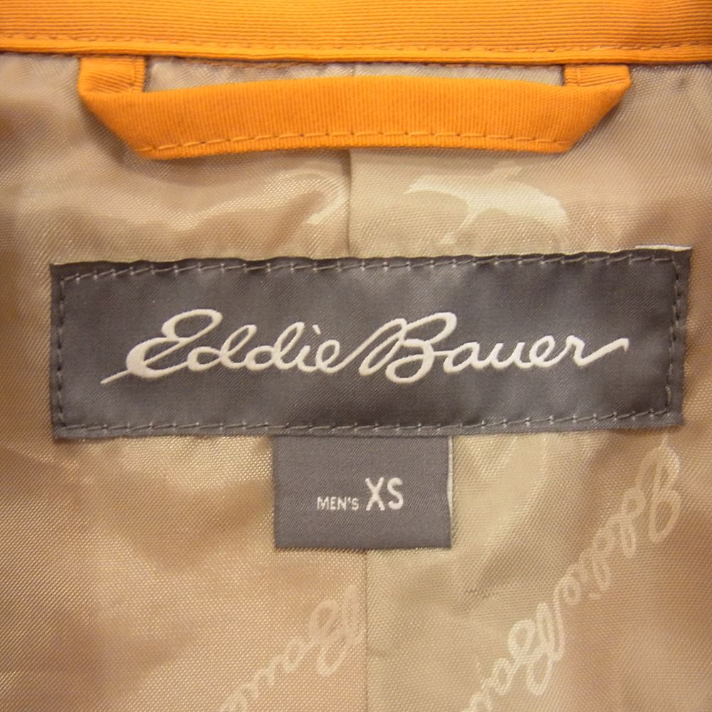 Eddie Bauer エディー・バウアー テフロン加工 ナイロン ハーフコート オレンジ系 XS【中古】