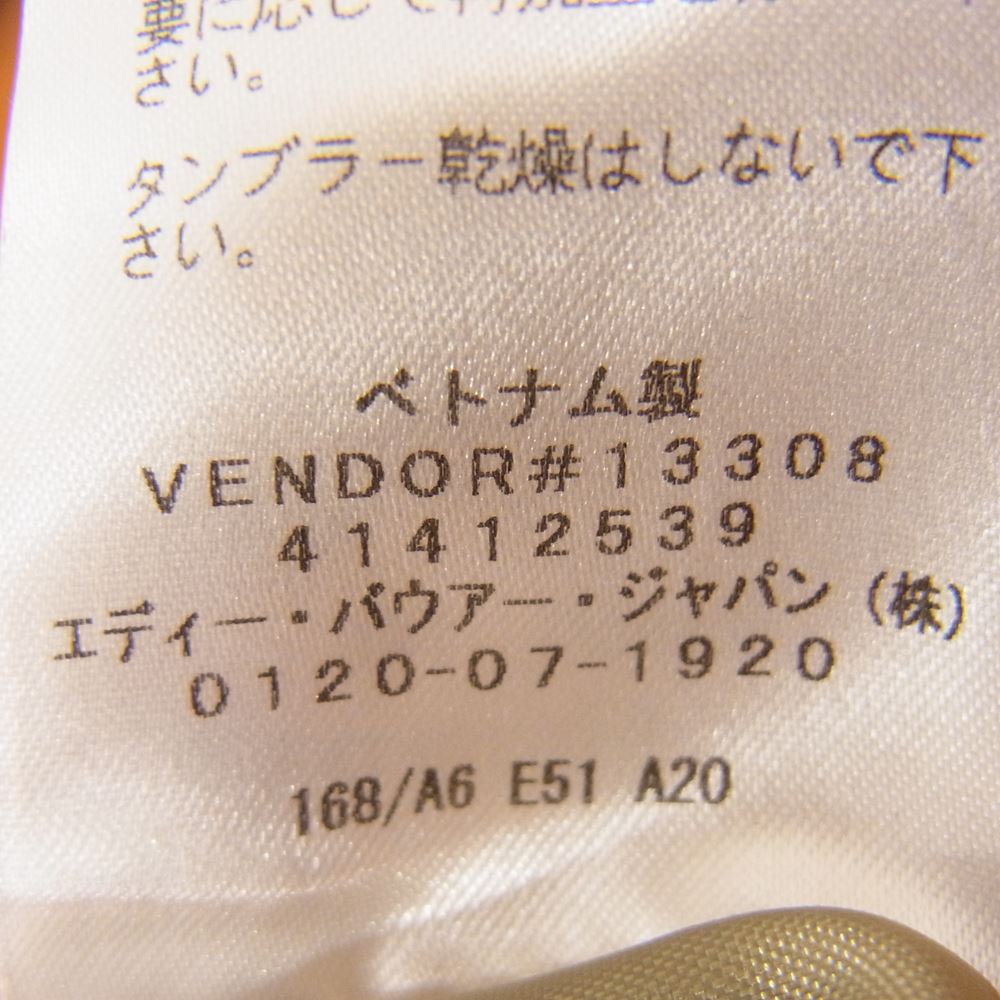 Eddie Bauer エディー・バウアー テフロン加工 ナイロン ハーフコート オレンジ系 XS【中古】