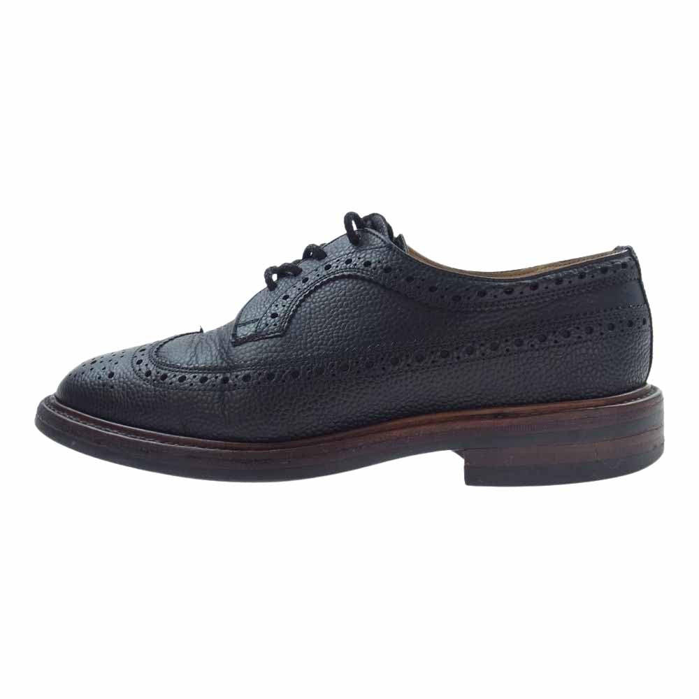 Tricker's トリッカーズ KESWICK  サドルシューズ  革靴 ウイングチップ ブラック系【中古】