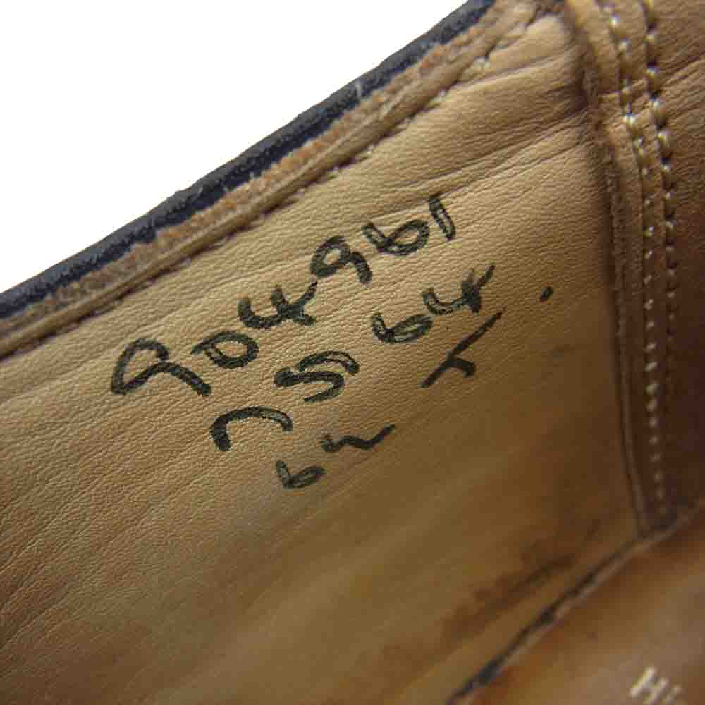Tricker's トリッカーズ KESWICK  サドルシューズ  革靴 ウイングチップ ブラック系【中古】