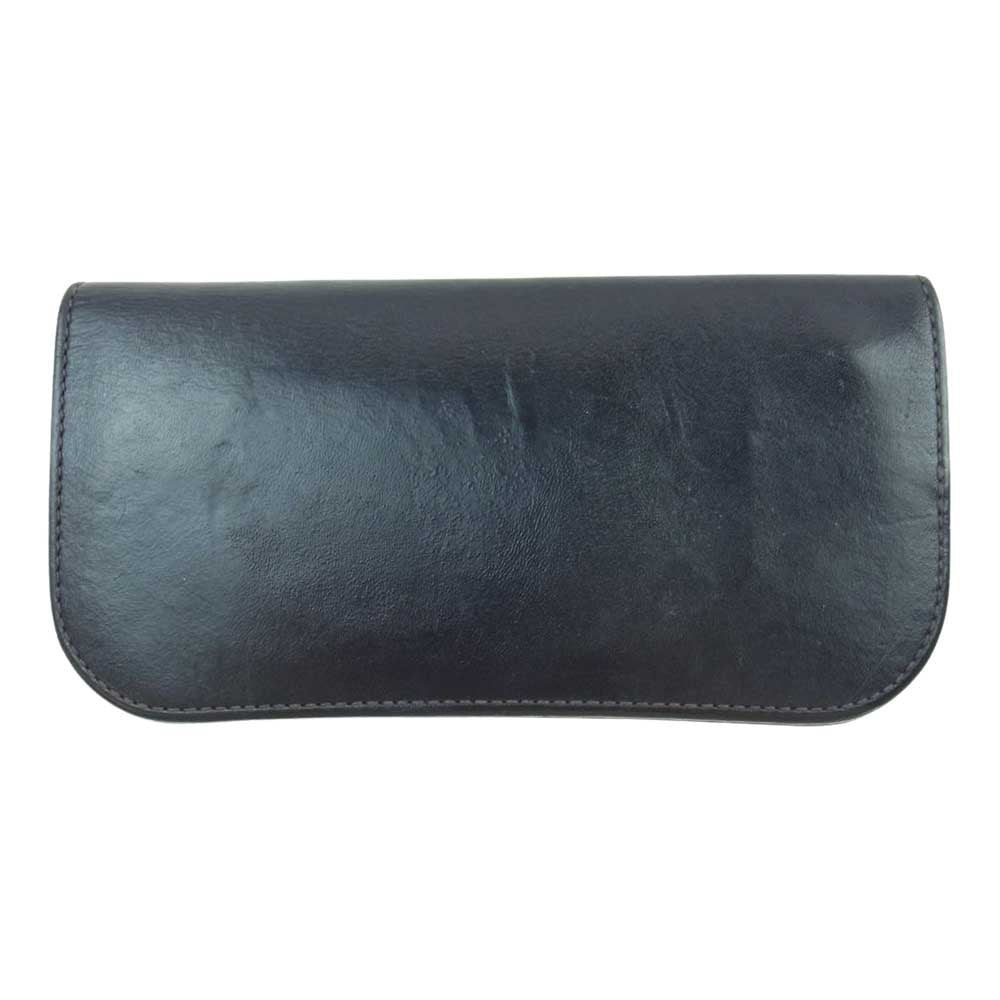 WILDSWANS ワイルドスワンズ BLISTER-L ブリスターL レザー ロング ウォレット ブラック系【中古】