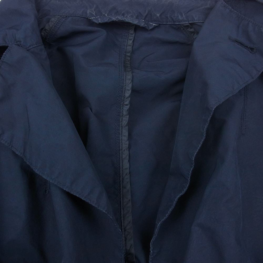 COMOLI コモリ 14SS 14S-04001 ポリエステル×ナイロン タイロッケン コート ネイビー系【中古】