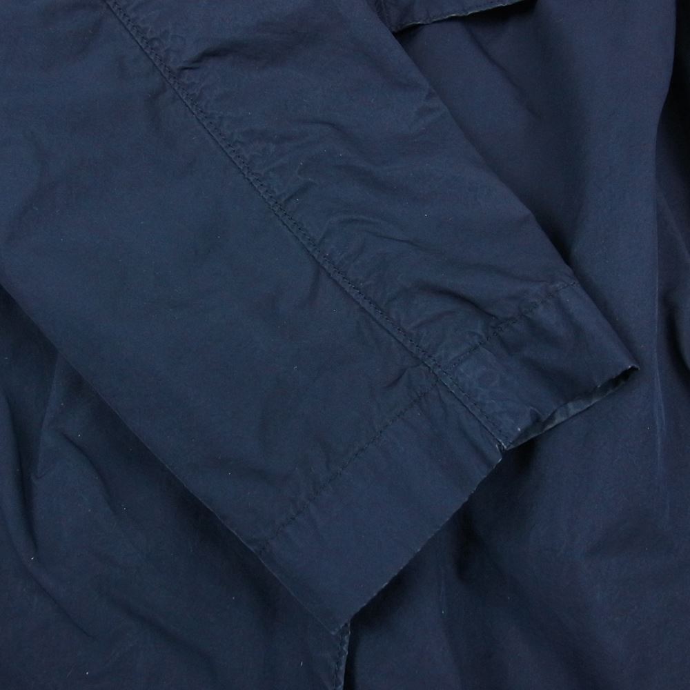 COMOLI コモリ 14SS 14S-04001 ポリエステル×ナイロン タイロッケン コート ネイビー系【中古】