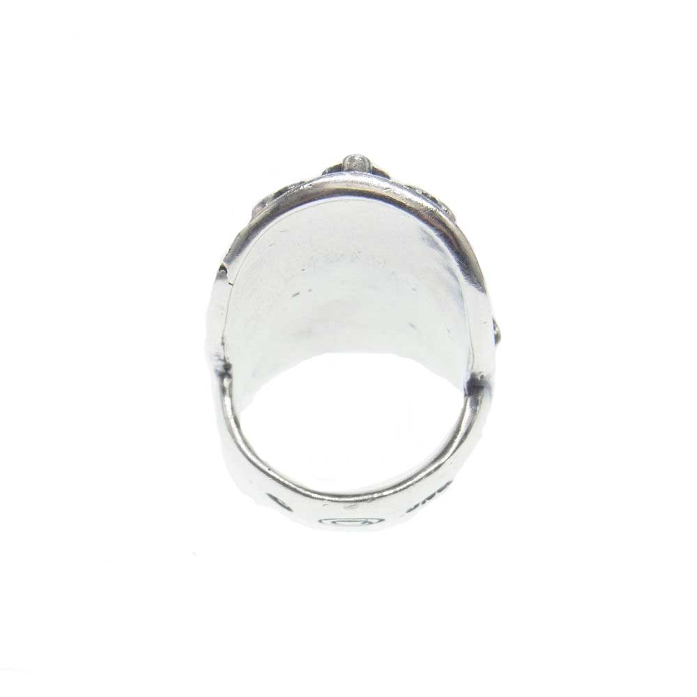 GABOR ガボール ガボラトリーホールディング ギャランティ付属 ラージ レイズド アトリエマーク リング シルバー系 約13号【中古】