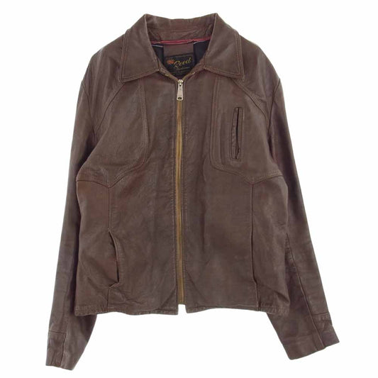 リード ヴィンテージ レザー ジャケット ブラウン系【中古】