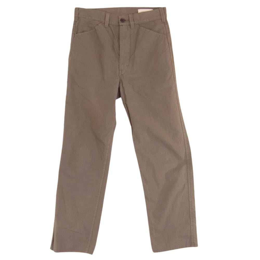 ルメール 21SS M211 PA167 LF288 Taupe Tapered 5 Pocket Trousers トープ テーパード 5ポケット チノ トラウザー パンツ グレー系 44【中古】