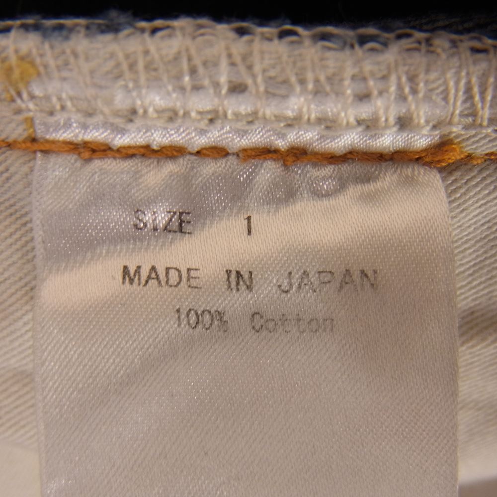 テクスト 20AW T20A-17PT01C Classic Fit Jeans One Wash ワンウォッシュ加工 クラシックフィット オーガニックコットン ジーンズ デニムパンツ インディゴブルー系 1【中古】