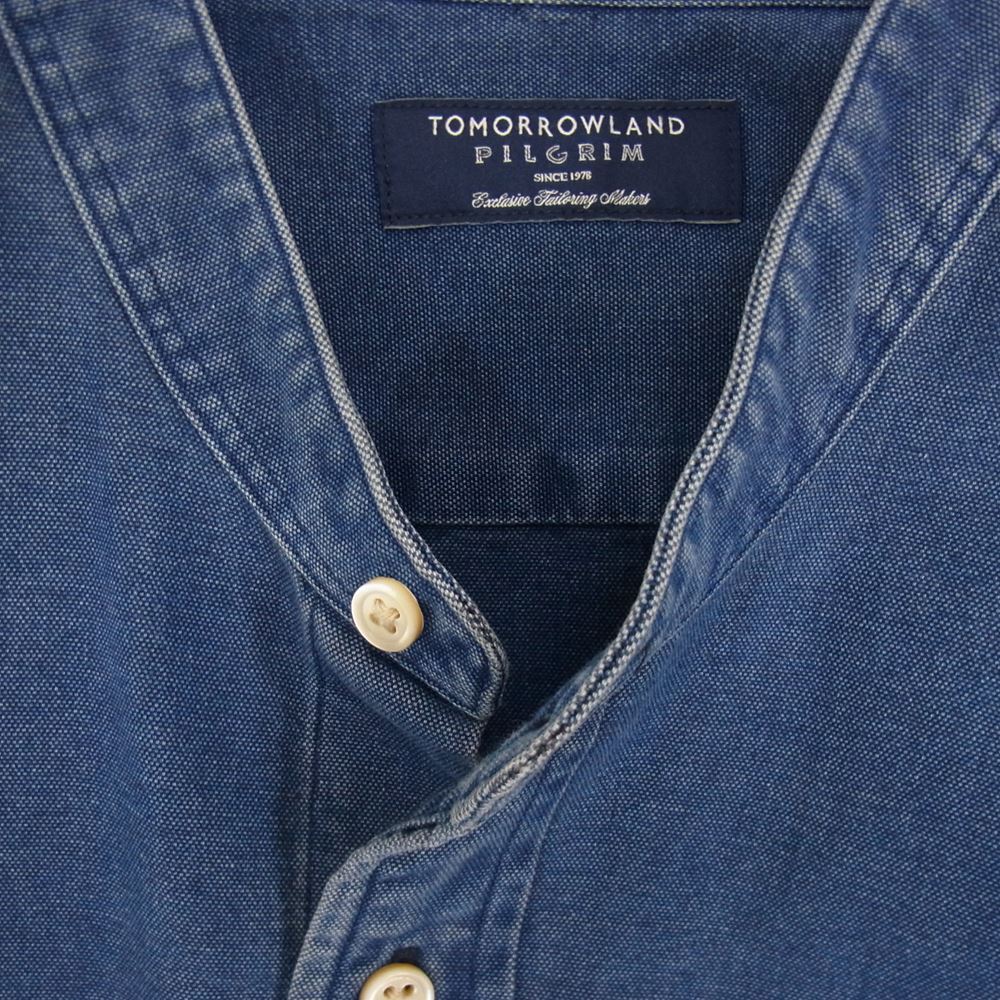 TOMORROWLAND トゥモローランド PILGRIM ピルグリム 長袖シャツ ブルー系 S【中古】