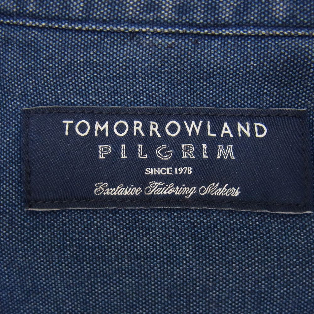TOMORROWLAND トゥモローランド PILGRIM ピルグリム 長袖シャツ ブルー系 S【中古】