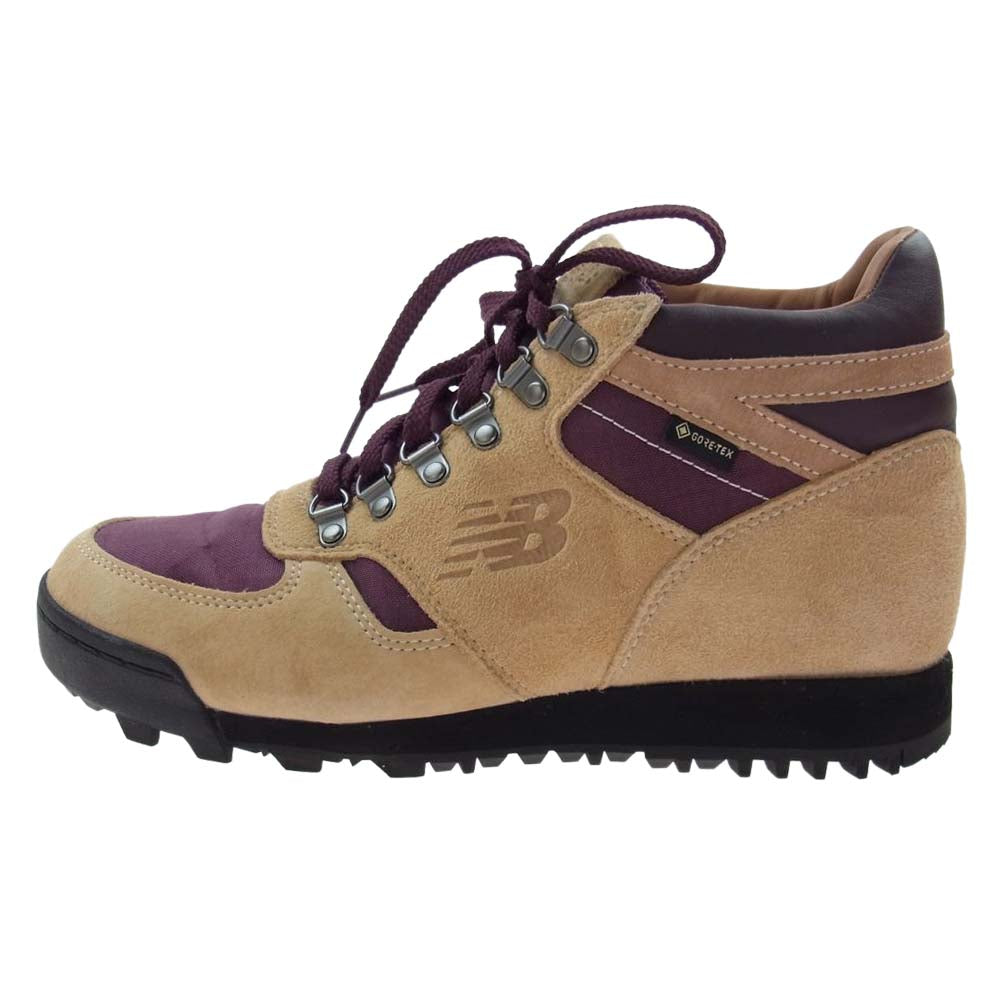 NEW BALANCE ニューバランス URAINXA1 スエード トレッキング ブーツ シューズ ライトブラウン系 27cm【中古】