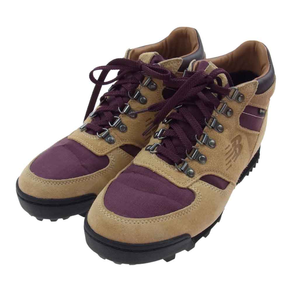 NEW BALANCE ニューバランス URAINXA1 スエード トレッキング ブーツ シューズ ライトブラウン系 27cm【中古】