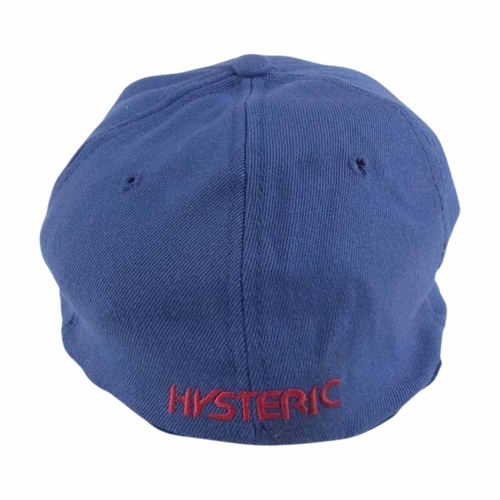 HYSTERIC GLAMOUR ヒステリックグラマー DOPE ロゴ キャップ ネイビー系【中古】