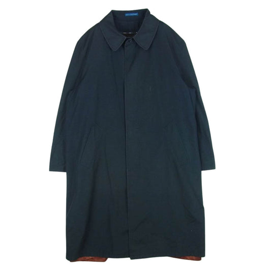 タウンクラフト 80s 青タグ ヴィンテージ ライナー着脱可 ステンカラー コート ダークネイビー系 42【中古】