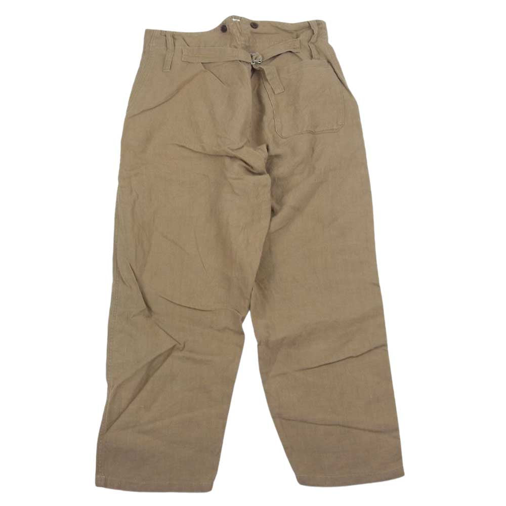 Nigel Cabourn ナイジェルケーボン 80340050014 リネン パンツ ベージュ系 30【中古】