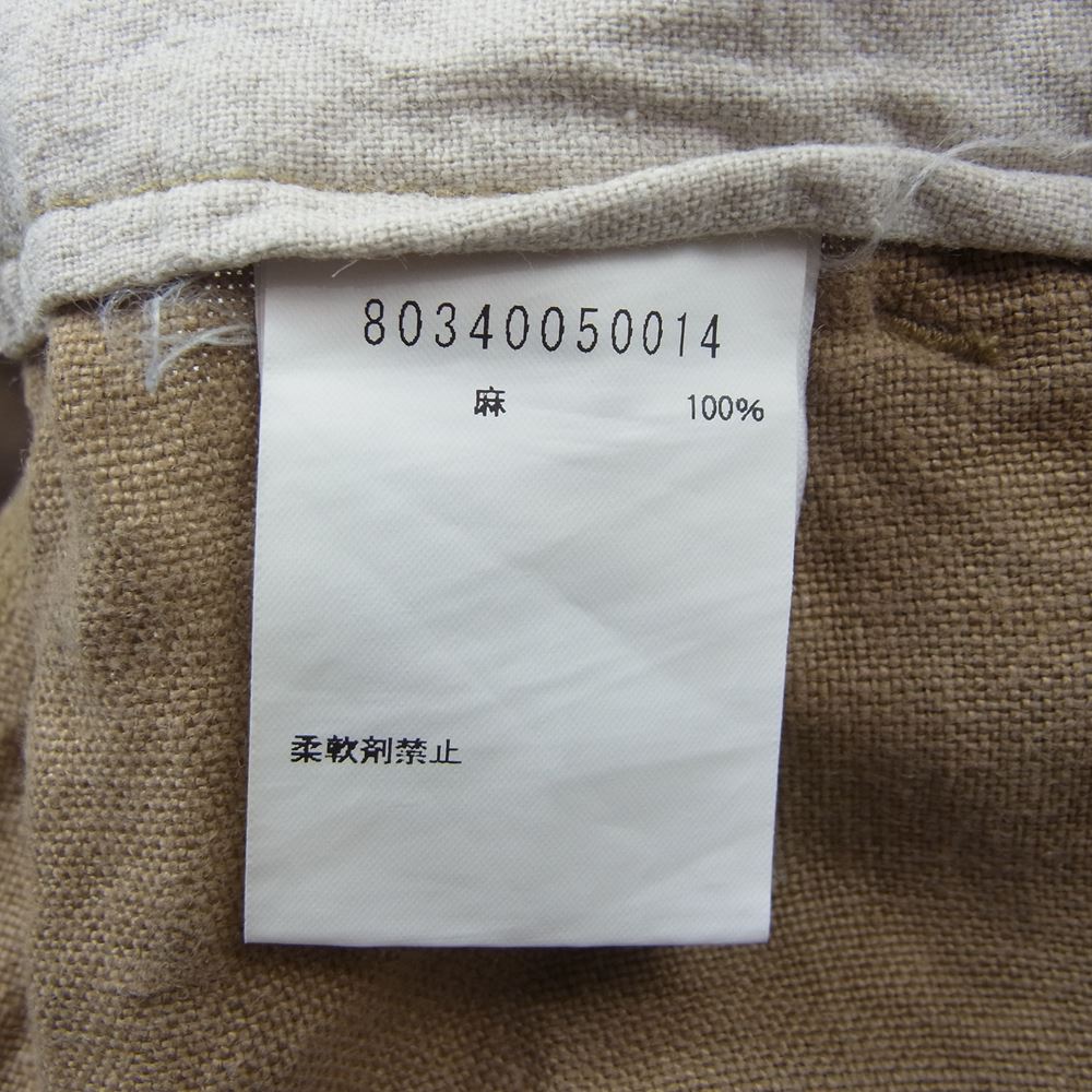 Nigel Cabourn ナイジェルケーボン 80340050014 リネン パンツ ベージュ系 30【中古】