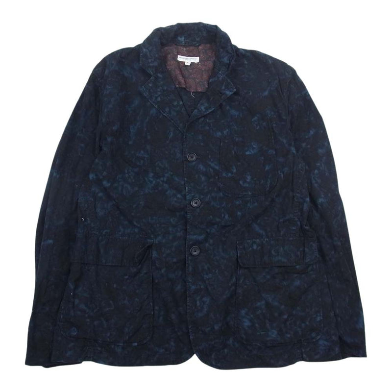 Engineered Garments エンジニアードガーメンツ タイダイ染め ベイカー ジャケット  ブラック系 S【中古】