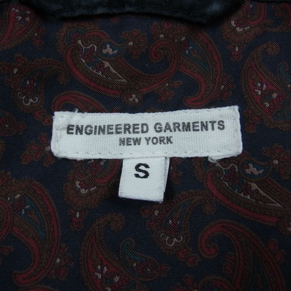 Engineered Garments エンジニアードガーメンツ タイダイ染め ベイカー ジャケット  ブラック系 S【中古】