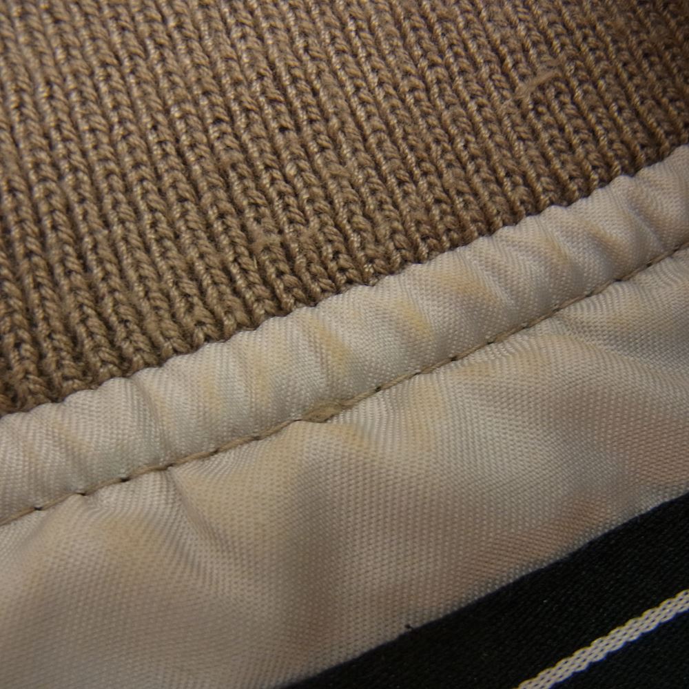 ALPHA アルファ TA1229-016 JAPAN刺繍 MA-1 スーベニア ジャケット ブラウン系 M【中古】