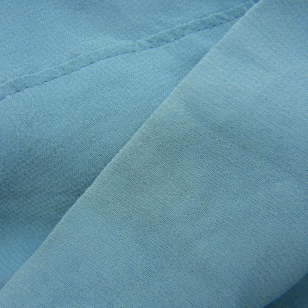 ロク SHEER SAILOR COLLAR BLOUSE セーラー カラー ブラウス ブルー系 36【中古】