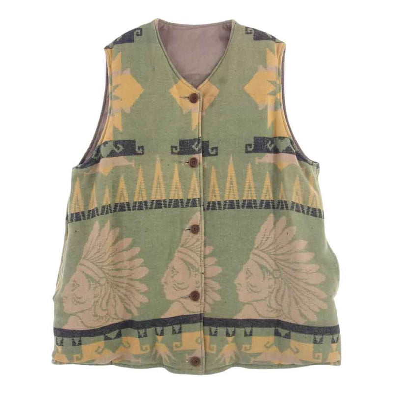 VISVIM ビズビム 2021 0121405013004 hiroki nakamura folk forms collection 限定 kora down vest ヴィンテージブランケット ダウン ベスト 4【中古】