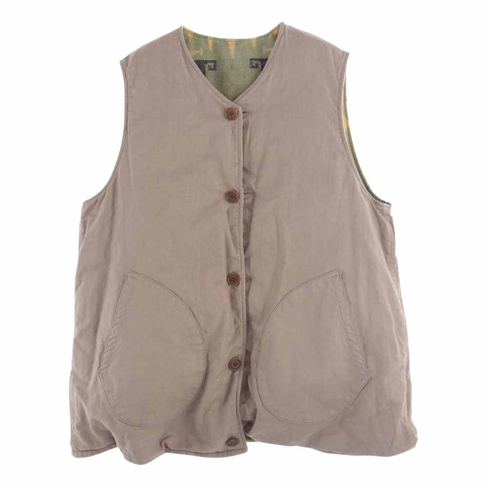 VISVIM ビズビム 2021 0121405013004 hiroki nakamura folk forms collection 限定 kora down vest ヴィンテージブランケット ダウン ベスト 4【中古】