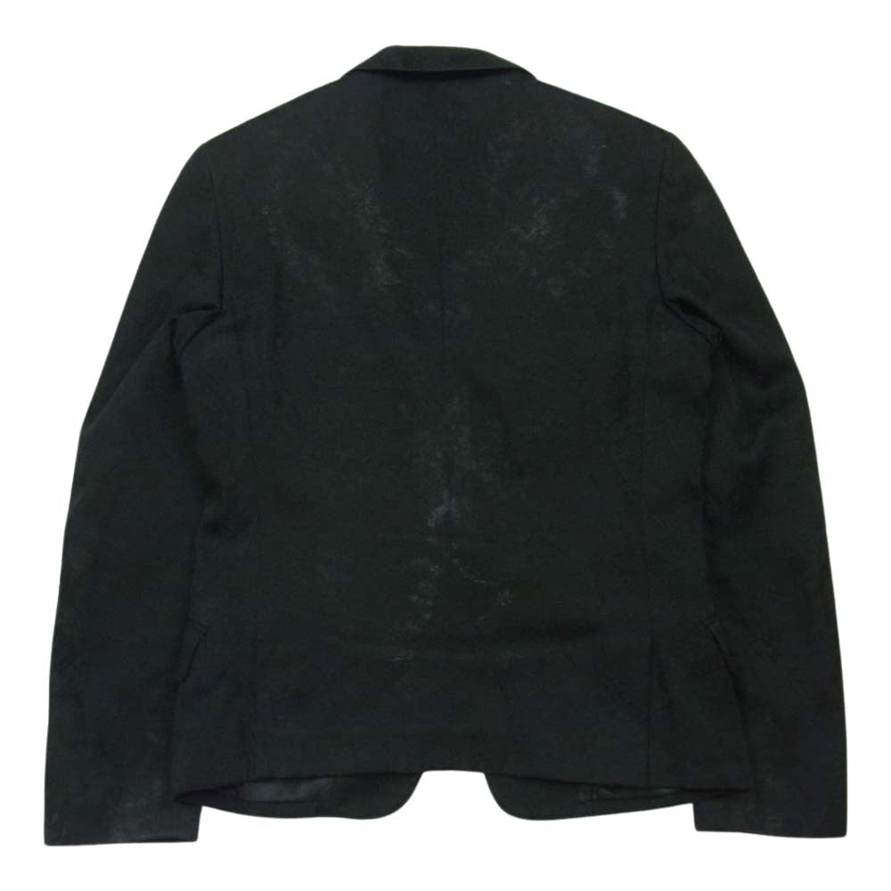 TORNADO MART トルネードマート TJK-5102 ジャカート テーラード ジャケット スーツ 総柄 中国製 ブラック系 19 L【中古】