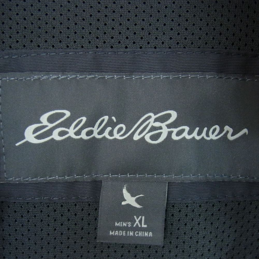 Eddie Bauer エディー・バウアー フリース ジャケット ネイビー系 XL【中古】