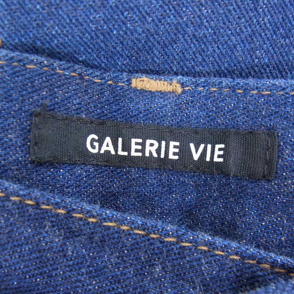 ギャルリーヴィー ワイド デニム パンツ インディゴブルー系 44【中古】