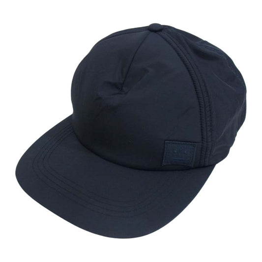 ACNE STUDIOS アクネストゥディオズ フェイスパッチ キャップ  ダークネイビー系 59cm【中古】