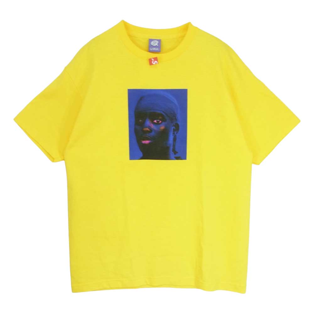 ヴァイオレット STRAIGHT FACE TEE  イエロー系 L【極上美品】【中古】
