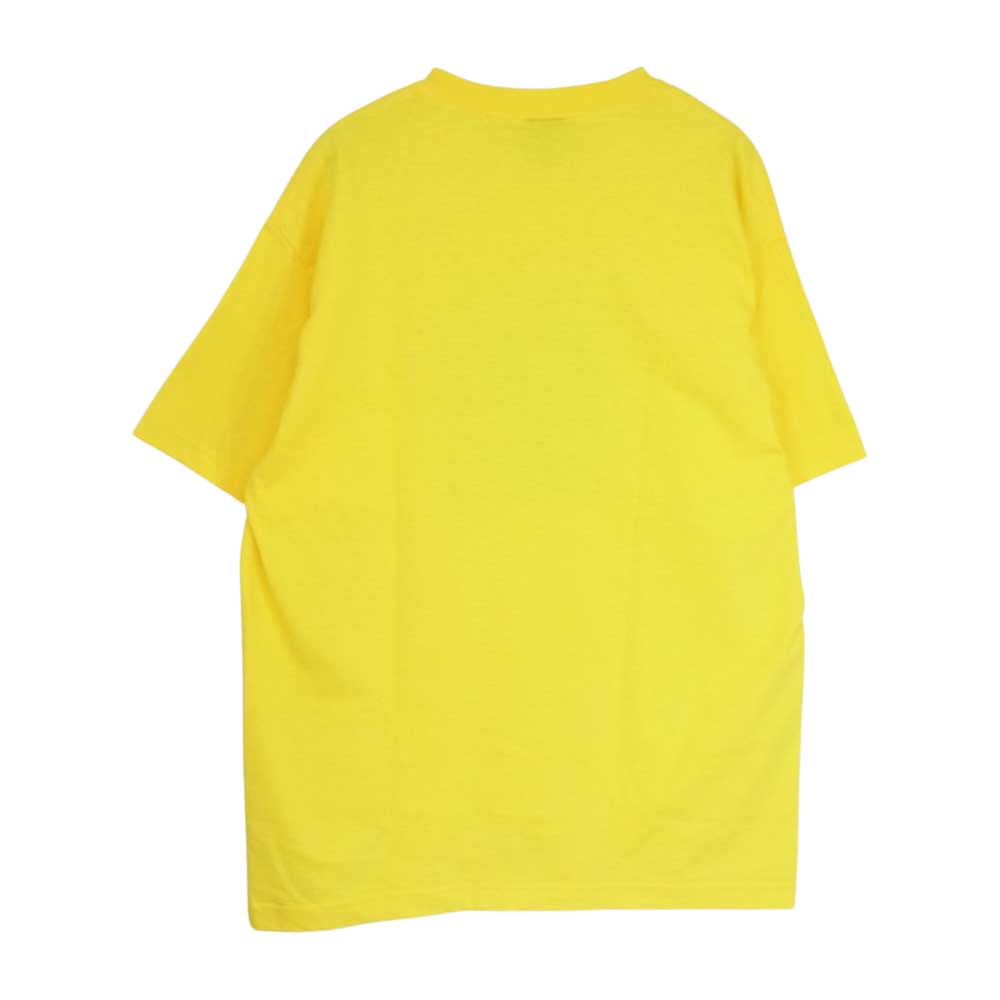 ヴァイオレット STRAIGHT FACE TEE  イエロー系 L【極上美品】【中古】