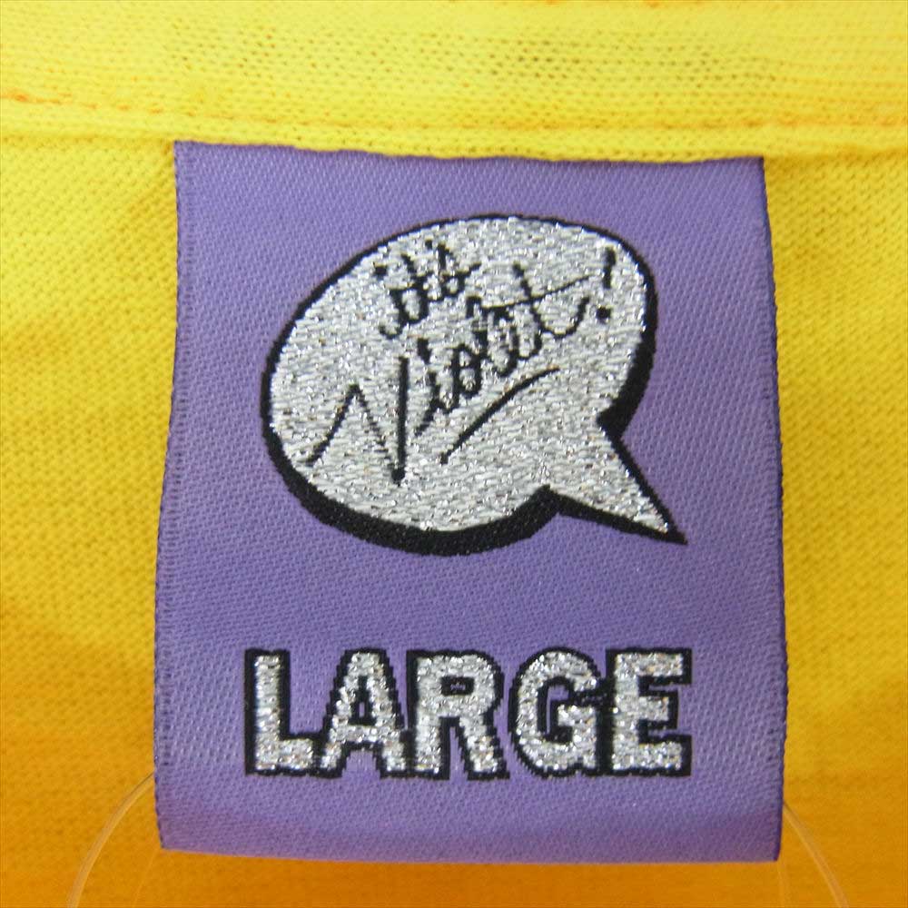 ヴァイオレット STRAIGHT FACE TEE  イエロー系 L【極上美品】【中古】