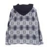 Supreme シュプリーム 20AW  Hooded Shadow plaid Shirts フード付き ネル 長袖シャツ グレー系 S【中古】