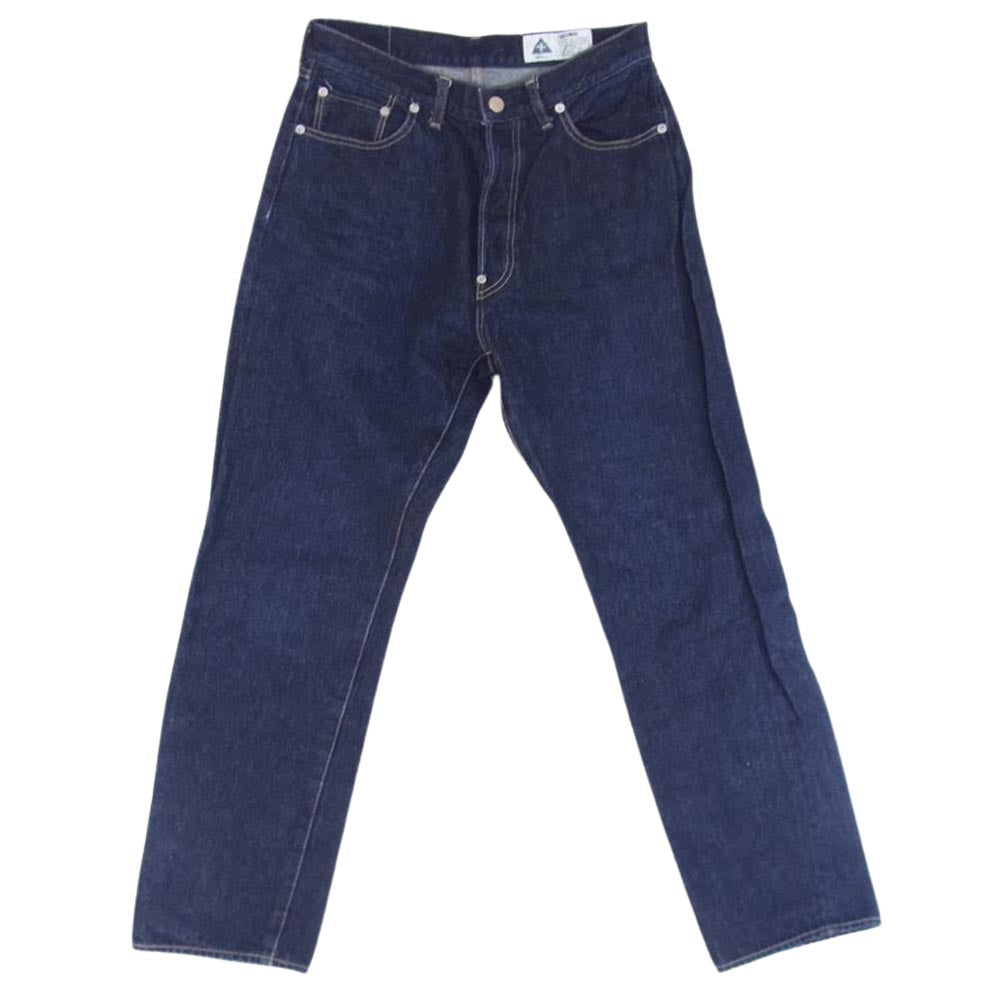 CHALLENGER チャレンジャー 21AW CLG-PT021-007 WIDE DENIM PANTS セルビッチ ワイド デニムパンツ ジーンズ インディゴブルー系 S【中古】