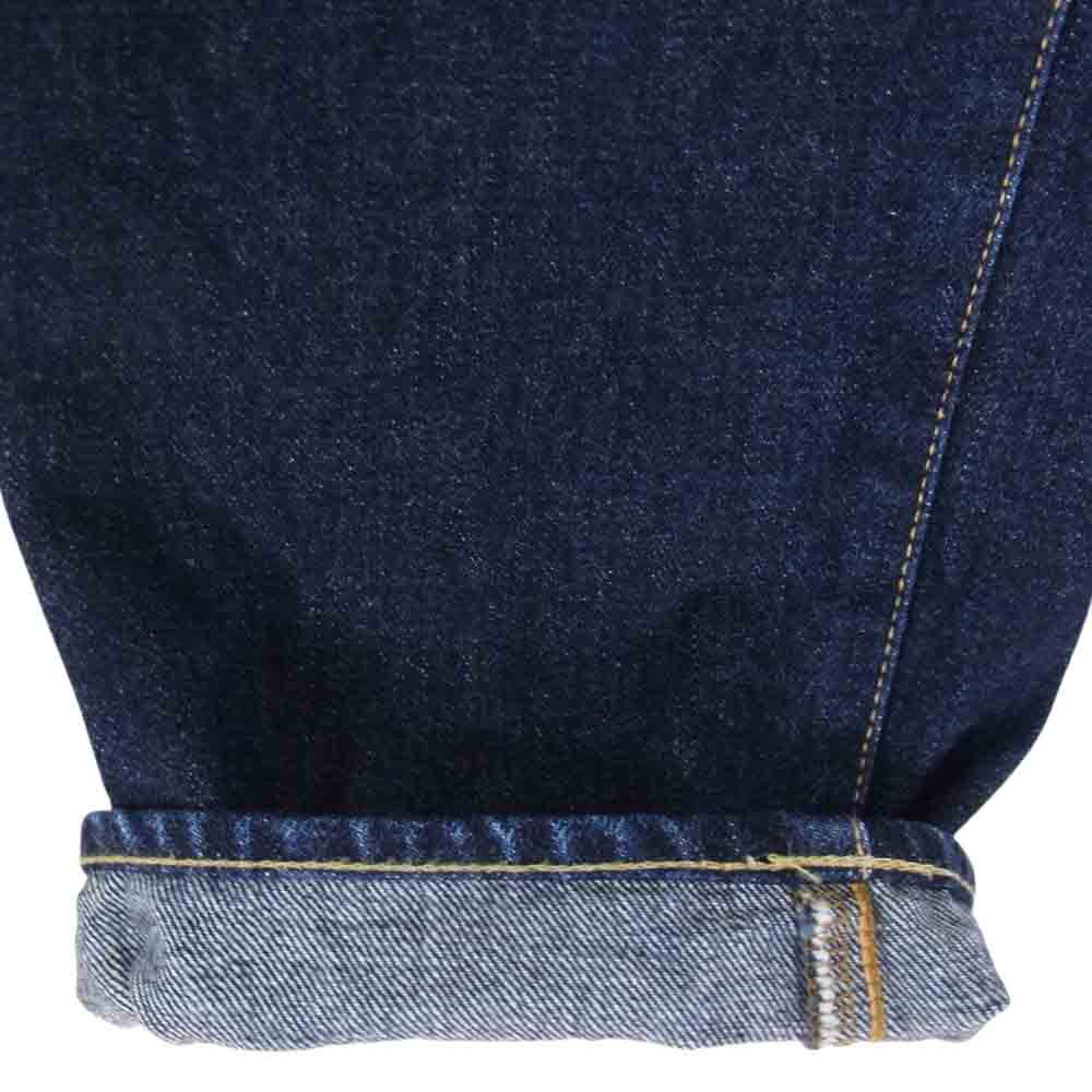 CHALLENGER チャレンジャー 21AW CLG-PT021-007 WIDE DENIM PANTS セルビッチ ワイド デニムパンツ ジーンズ インディゴブルー系 S【中古】