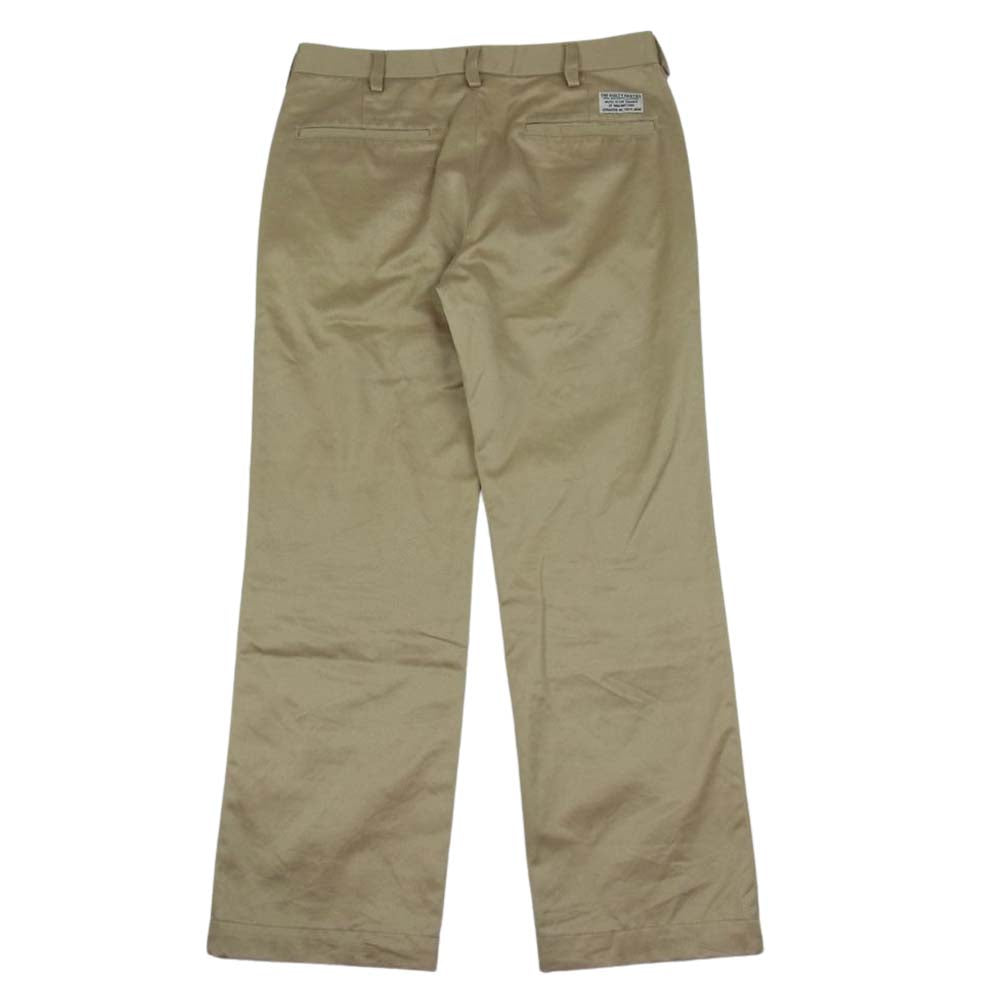 WACKO MARIA ワコマリア GP-103 BLANK LINE CHINO TROUSERS TYPE-2 チノパン トラウザー パンツ ベージュ系 L【中古】