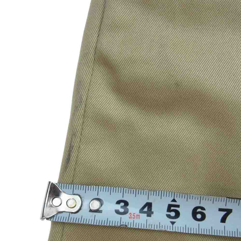 WACKO MARIA ワコマリア GP-103 BLANK LINE CHINO TROUSERS TYPE-2 チノパン トラウザー パンツ ベージュ系 L【中古】