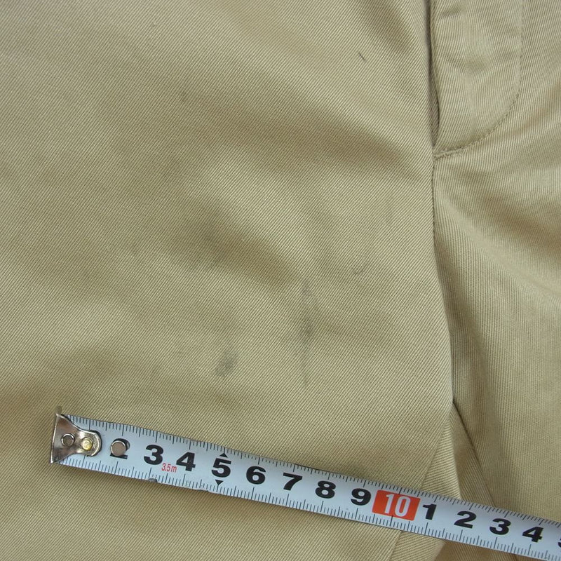 WACKO MARIA ワコマリア GP-103 BLANK LINE CHINO TROUSERS TYPE-2 チノパン トラウザー パンツ ベージュ系 L【中古】