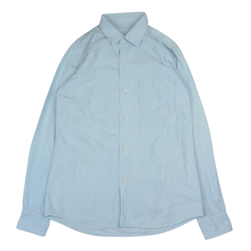 Ron Herman ロンハーマン 622070030-1071 コットン ストライプ 長袖 シャツ ブルー系 S【中古】