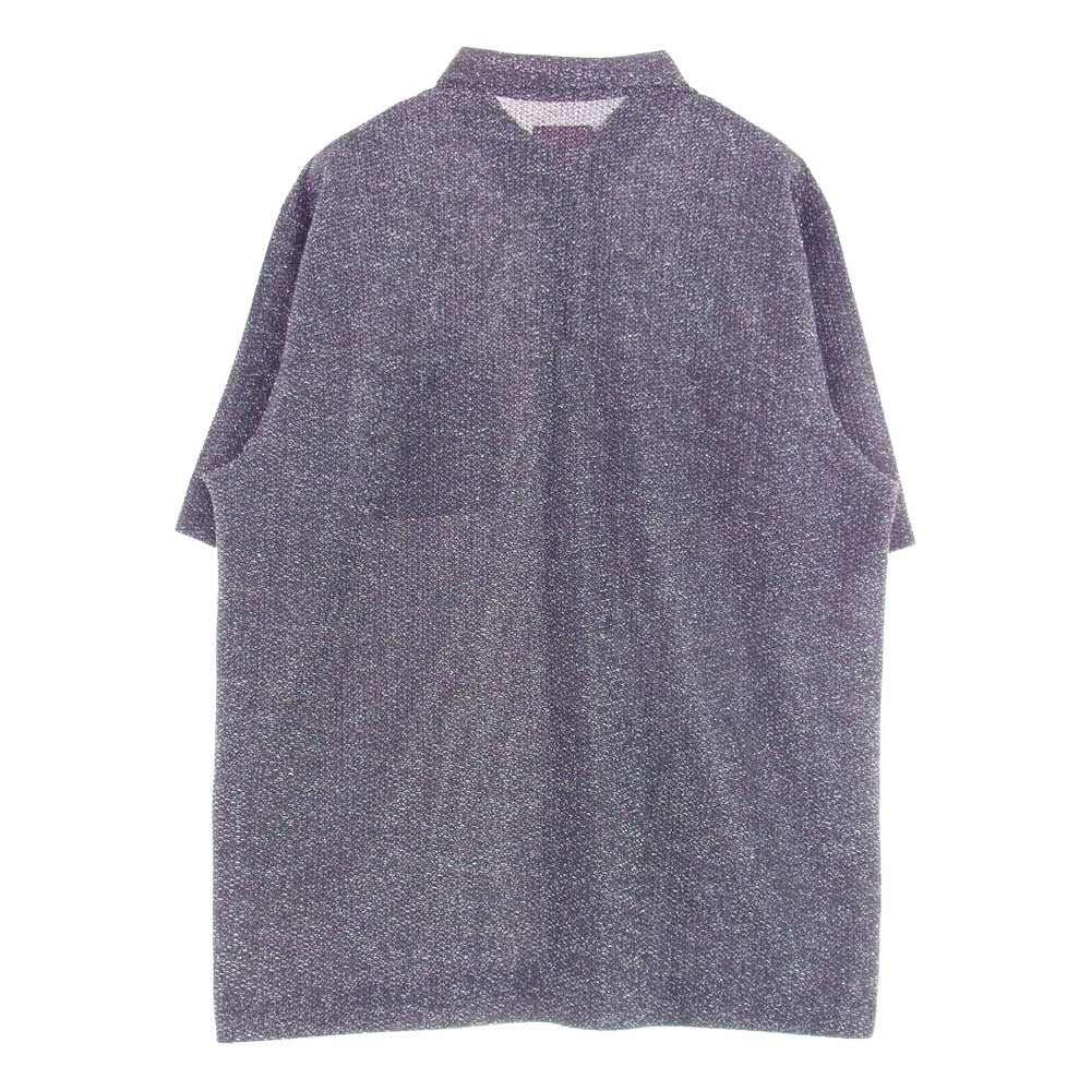 Supreme シュプリーム 22AW Lurex S/S Shirt 半袖シャツ ブラック系 XL【極上美品】【中古】