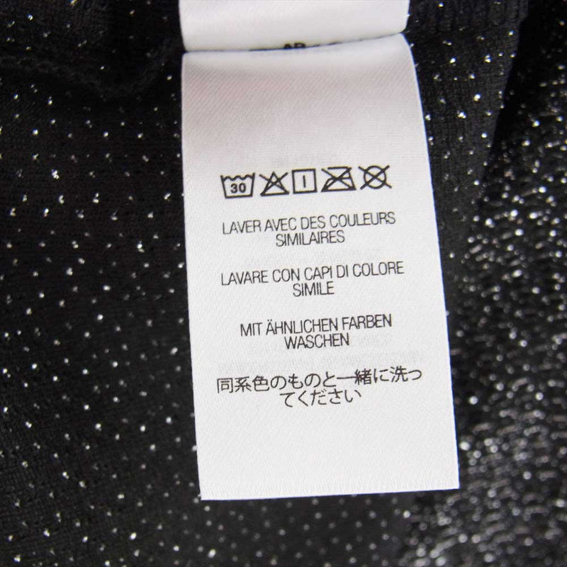 Supreme シュプリーム 22AW Lurex S/S Shirt 半袖シャツ ブラック系 XL【極上美品】【中古】