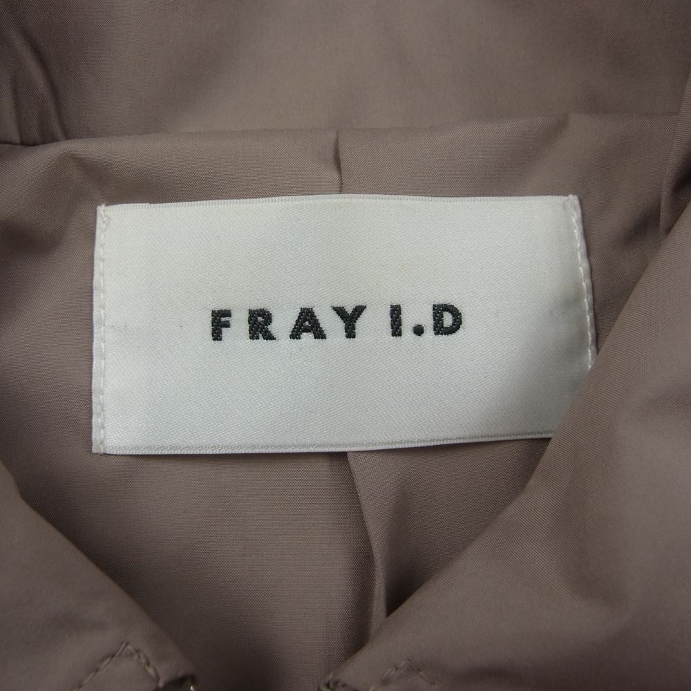 フレイ アイディー 21SS FWFC211004 ライト ステンカラー コート ベージュ系 1【中古】