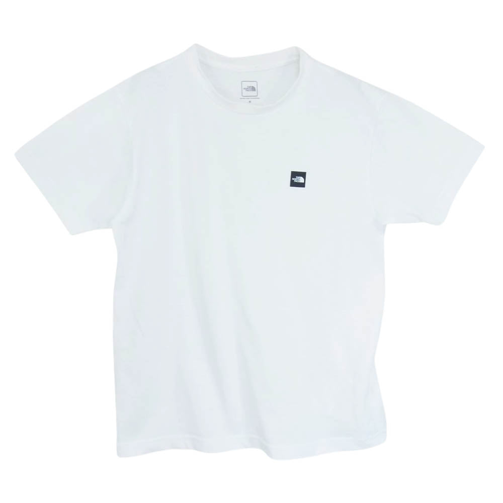 THE NORTH FACE ノースフェイス NT32052 Small Box Logo Tee スモール ボックス ロゴ 半袖 Tシャツ ホワイト系 M【中古】