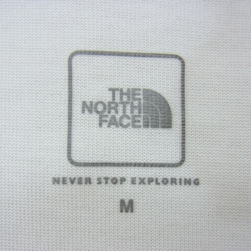 THE NORTH FACE ノースフェイス NT32052 Small Box Logo Tee スモール ボックス ロゴ 半袖 Tシャツ ホワイト系 M【中古】