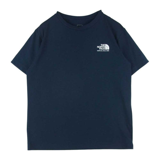 THE NORTH FACE ノースフェイス NT32040 Historical Logo Tee ヒストリカル ロゴ 半袖 Tシャツ ダークネイビー系 M【中古】