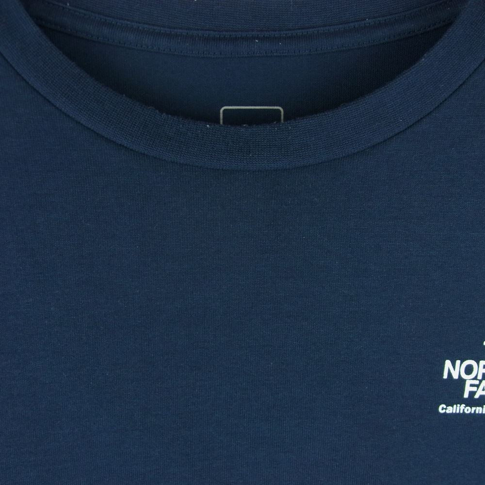 THE NORTH FACE ノースフェイス NT32040 Historical Logo Tee ヒストリカル ロゴ 半袖 Tシャツ ダークネイビー系 M【中古】