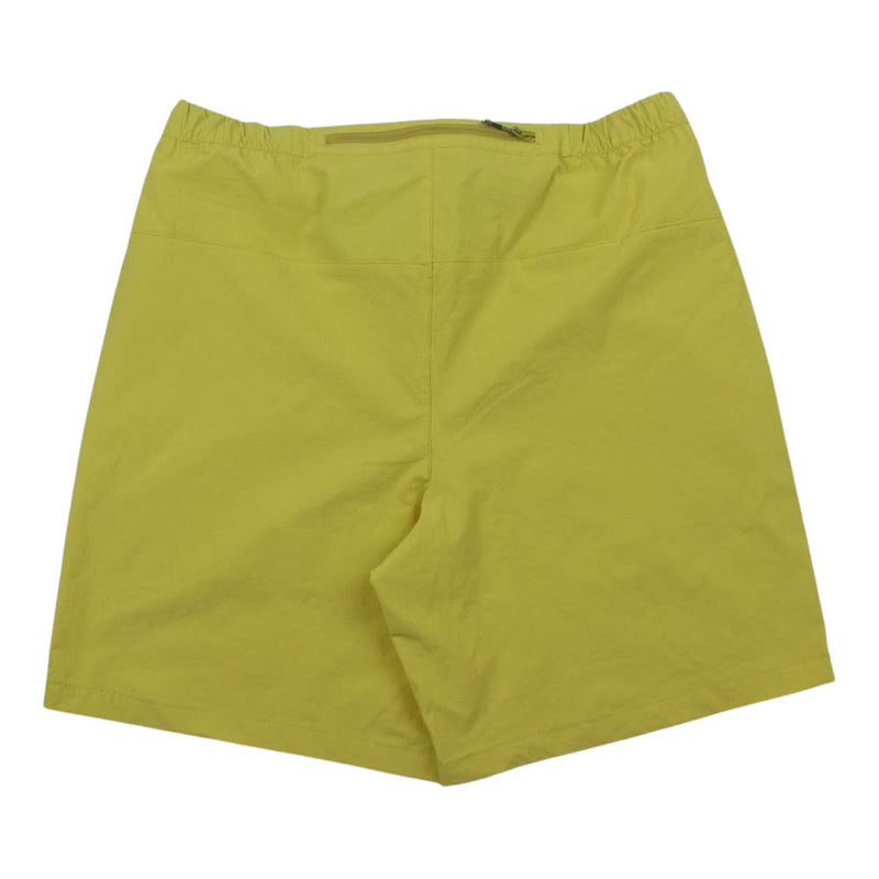 THE NORTH FACE ノースフェイス NB42092 Reaxion Dry Shorts リアクション ドライ ショーツ パンツ イエロー系 M【中古】