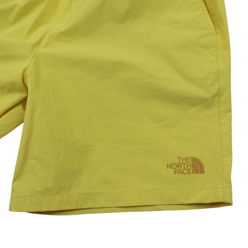 THE NORTH FACE ノースフェイス NB42092 Reaxion Dry Shorts リアクション ドライ ショーツ パンツ イエロー系 M【中古】