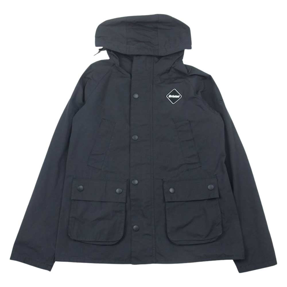 F.C.R.B. エフシーアールビー 14AW 684613-010 NIKE ナイキ 裏地カモ TOUR JACKET ツアー ジャケット ブラック系 S【中古】